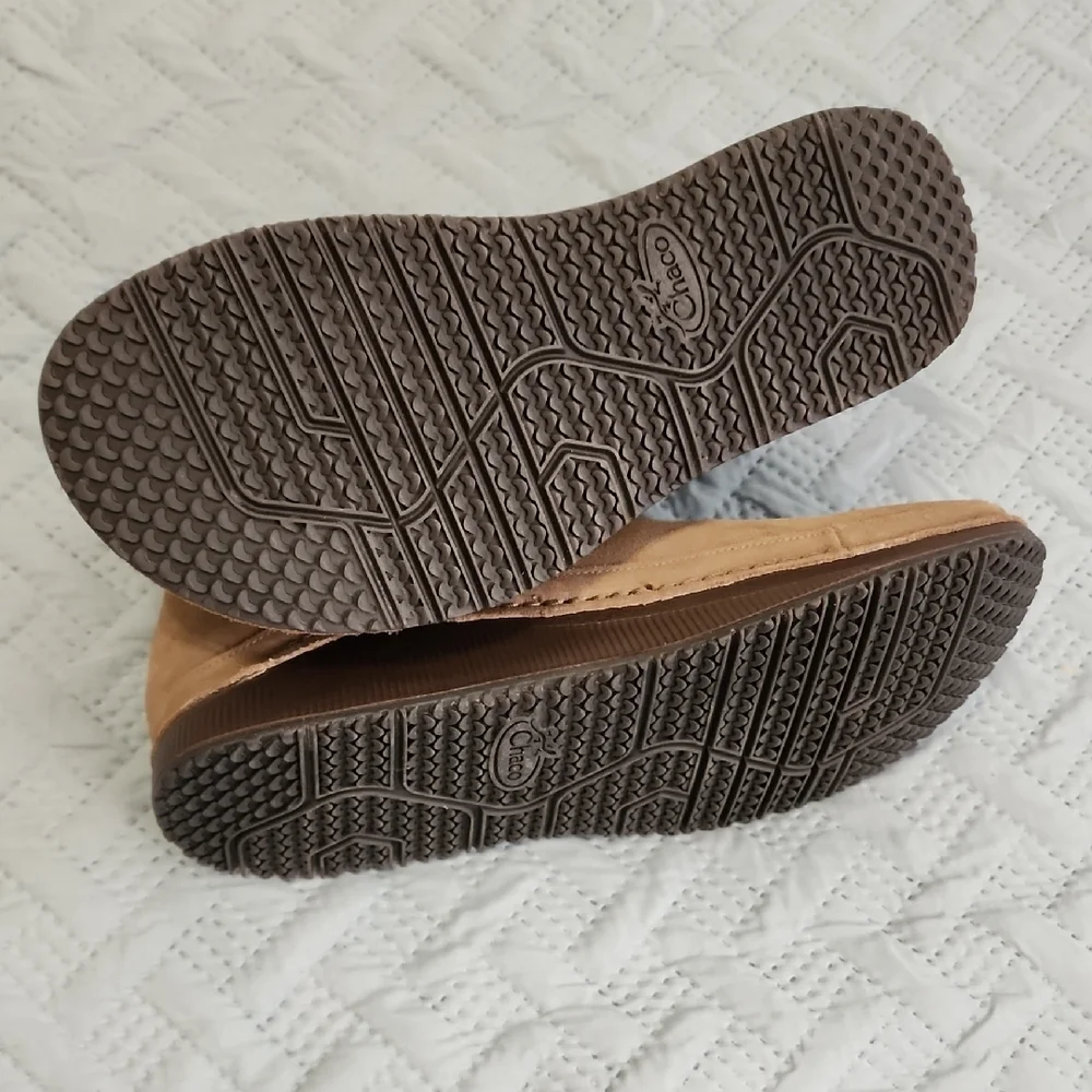Chaco Men's Suede Paonia Chelsea Boots - Light Brown